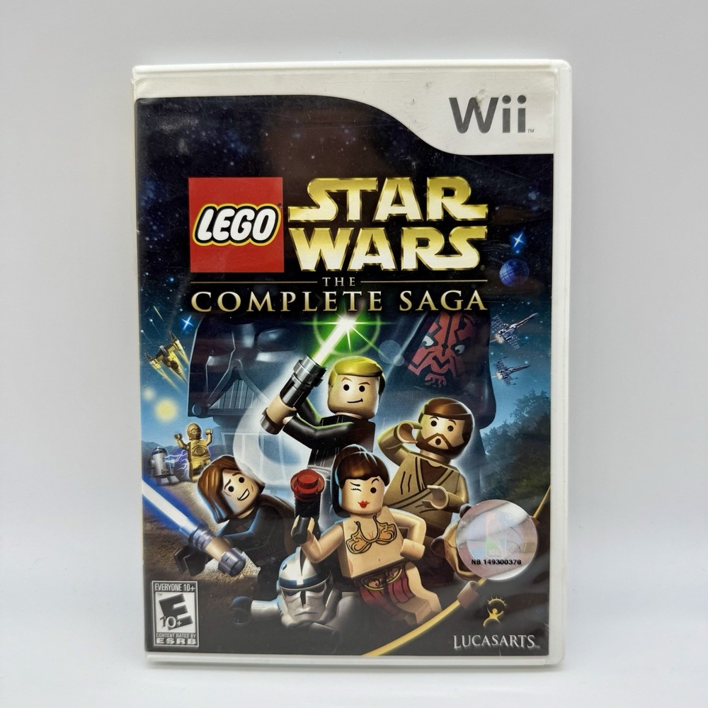 Lego Star Wars The Complete Saga For Nintendo Wii‎ Game And Case Tested